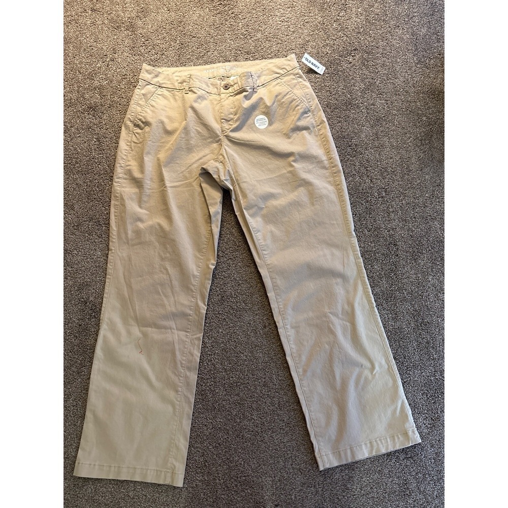 Old Navy Khaki Tan Bootcut Pants Size 16 Womens Plus Size Casual